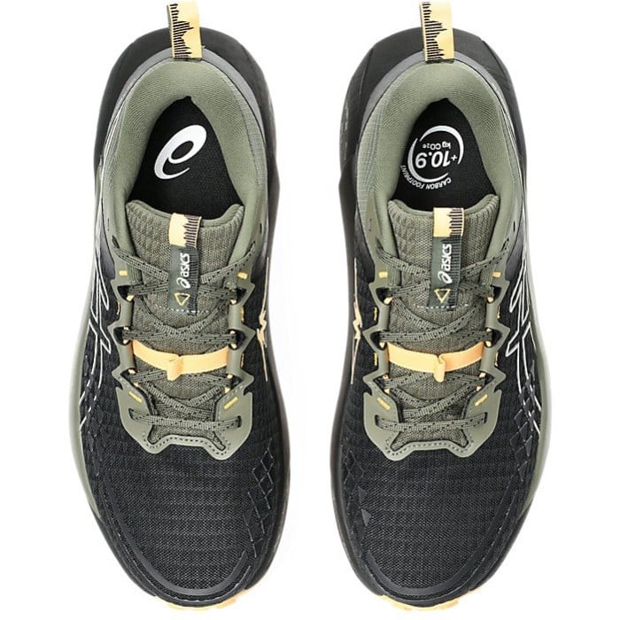 Asics Gel Trabuco 13 - Mens Trail Running Shoes - Black/Cream