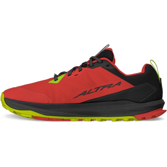 Altra Lone Peak 9+ - Mens Trail Running Shoes - Black/Orange