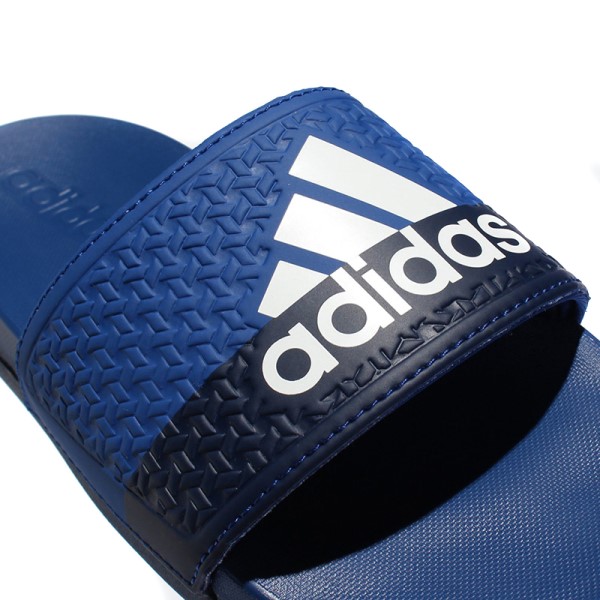 Adidas Adilette Comfort - Kids Slides - Royal Blue/White/Dark Blue
