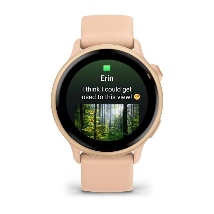 Garmin Vivoactive 6 GPS Smartwatch - Metallic Pink Dawn/Pink Dawn - image 2