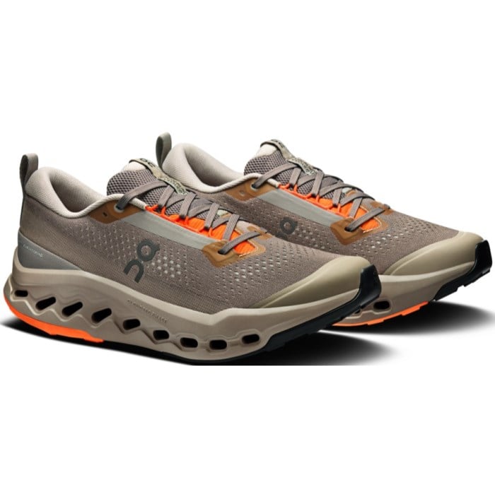 On Cloudsurfer Trail 2 - Mens Trail Running Shoes - Eclipse/Cinder