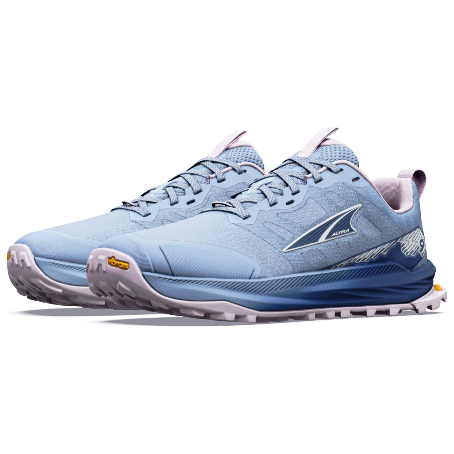 Altra Lone Peak 9+ - Womens Trail Running Shoes - Rain Washed/Ocean/Orchid Ice - image 5