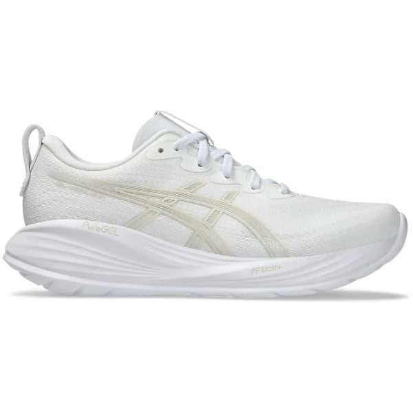 Asics Gel Cumulus 27 - Womens Running Shoes - White/Lake Grey