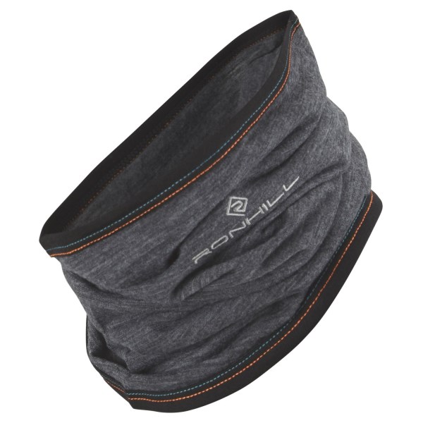 Ronhill Merino Neck Gaiter - Grey Marl/Black