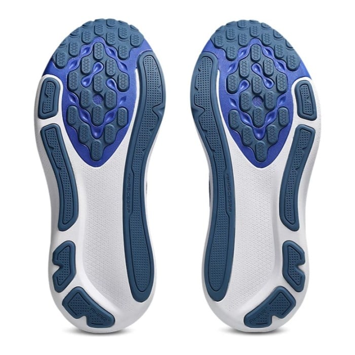 Asics Gel Kayano 33 - Mens Running Shoes - Prussian Blue/White - image 4
