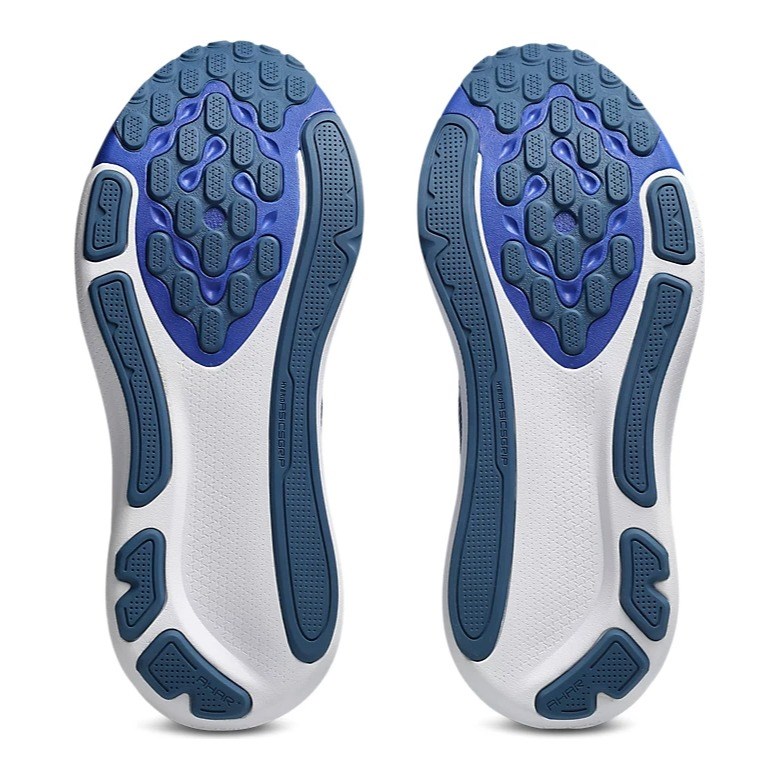 Asics Gel Kayano 33 - Mens Running Shoes - Prussian Blue/White - image 4