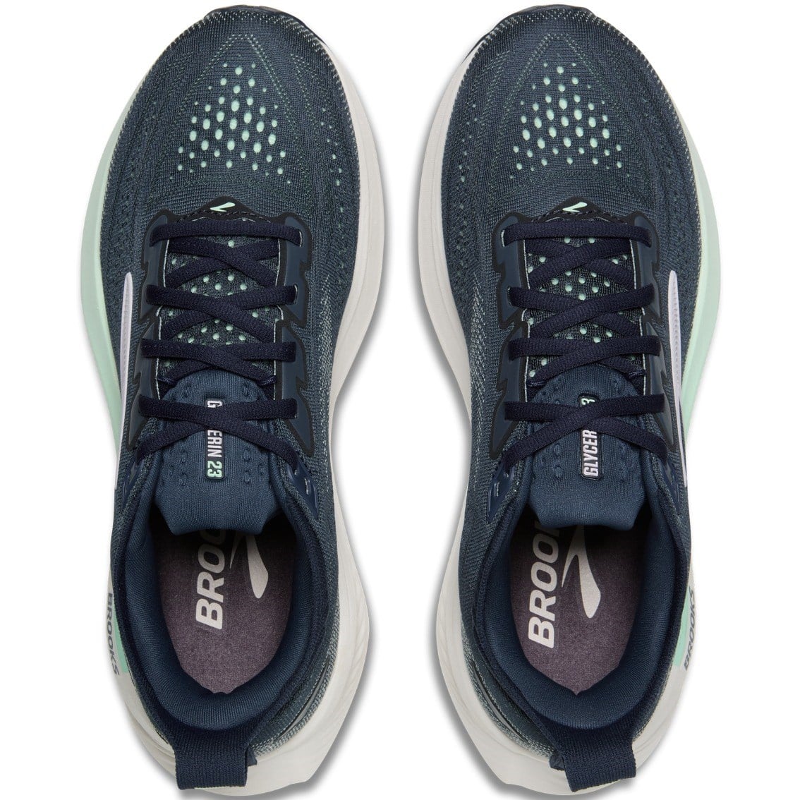 Brooks Glycerin 23 - Womens Running Shoes - Spellbound/Yucca/Pink