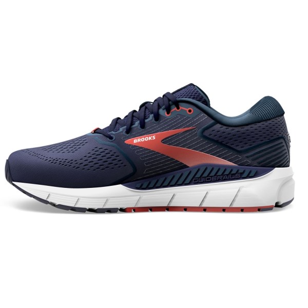 Brooks Beast 20 - Mens Running Shoes - Peacoat/Midnight/Red