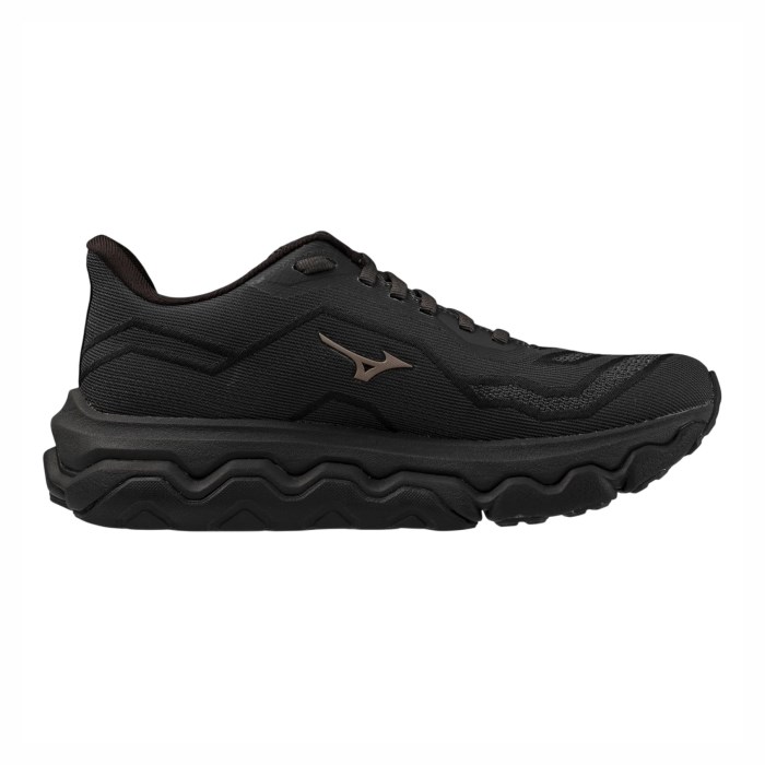 Mizuno Wave Horizon 9 - Mens Running Shoes - Blackened Pearl/Black/Peppercorn - image 2