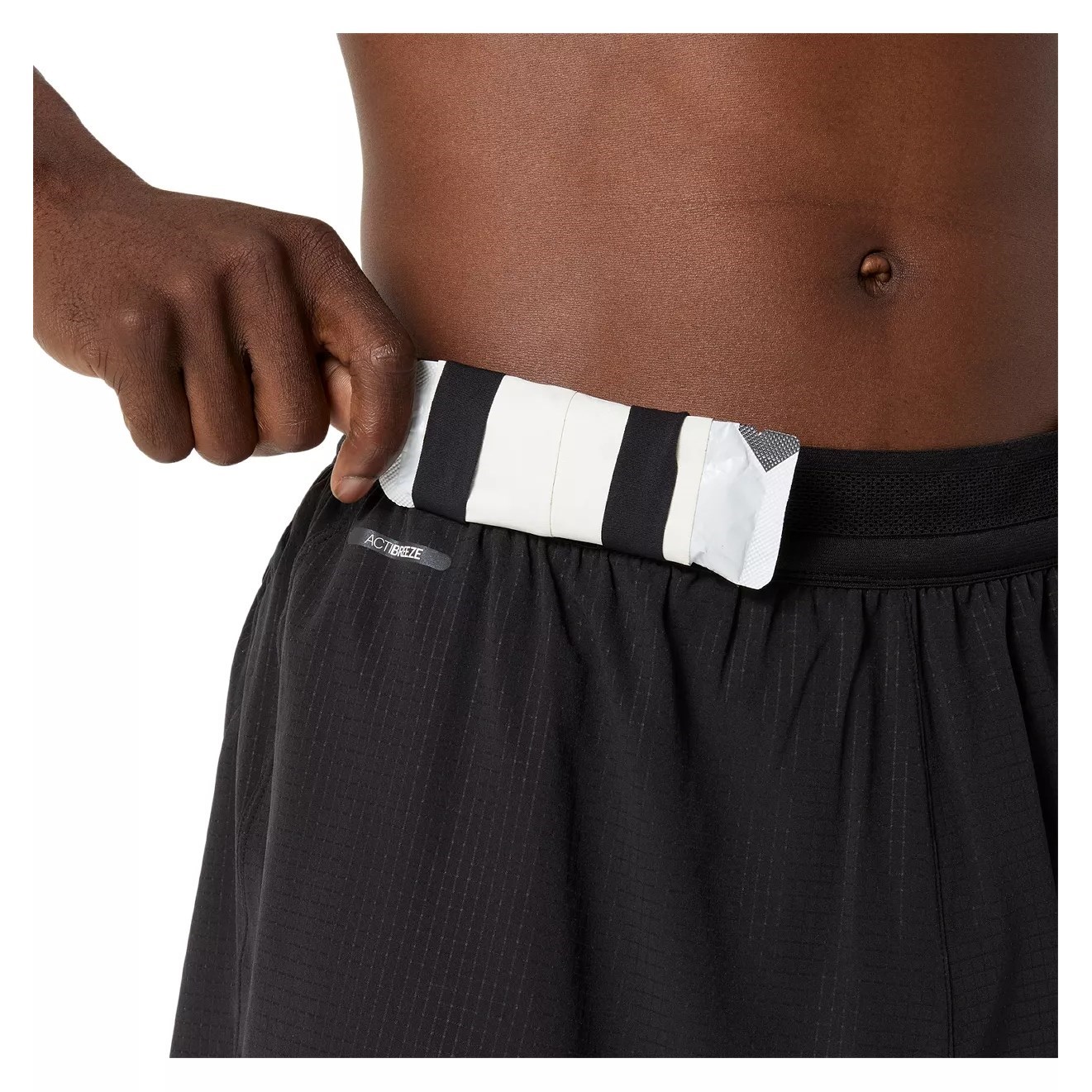 Asics MetaRun 5 Inch Mens Running Shorts - Performance Black