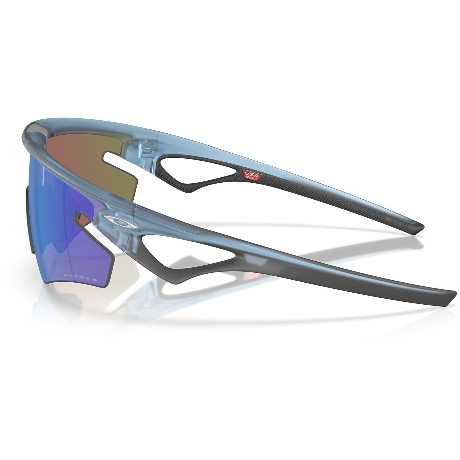 Oakley Sphaera Slash - Unisex Sunglasses - Matte Trans Stonewash/Prizm Sapphire - image 6