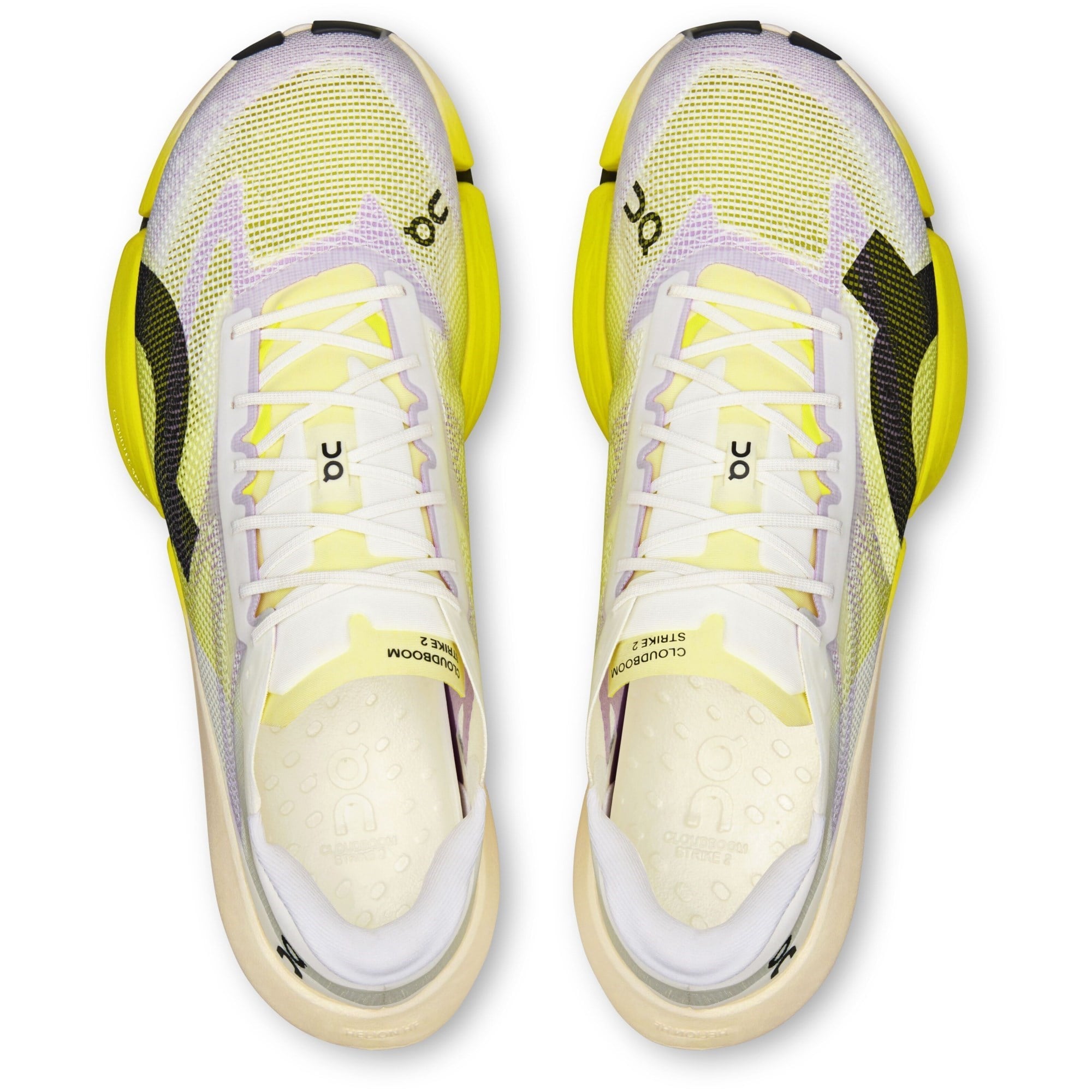 On Cloudboom Strike 2 - Unisex Racing Shoes - White/Lime - image 4