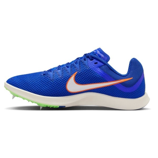 Nike Zoom Rival Distance - Unisex Track Running Spikes - Racer Blue/White/Lime Blast