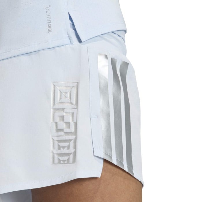 adidas Adizero Ekiden Womens 4 Inch Running Shorts - Crystal Sky