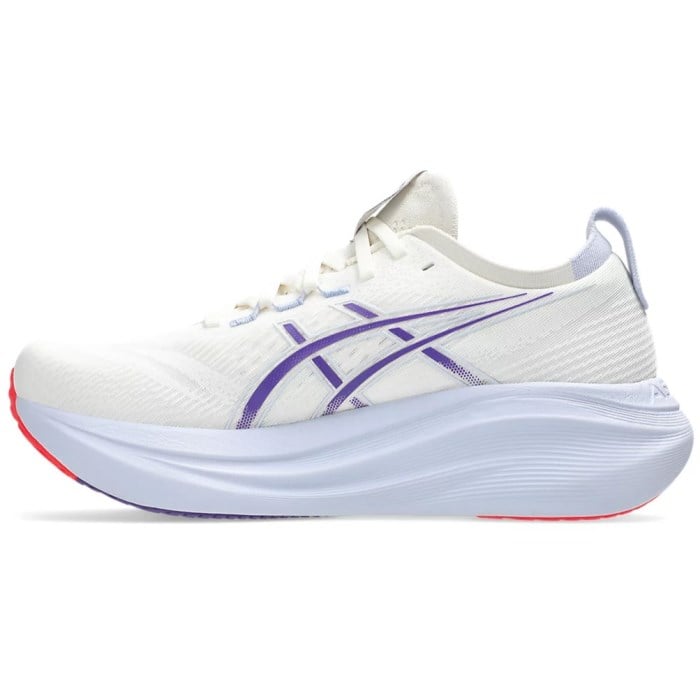 Asics Gel Nimbus 27 Tokyo - Mens Running Shoes - Cream/Edo Purple