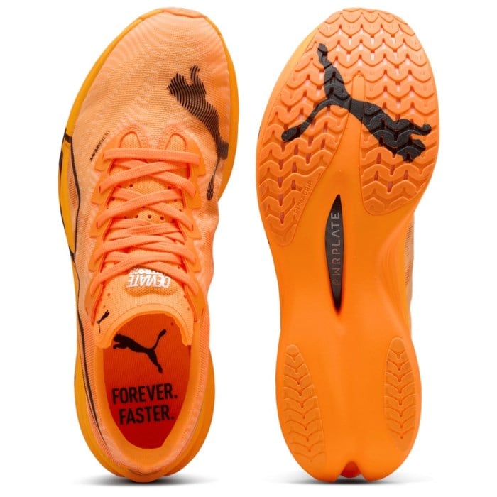 Puma Deviate Nitro Elite 3 - Mens Running Shoes - Heat Fire/Puma Black