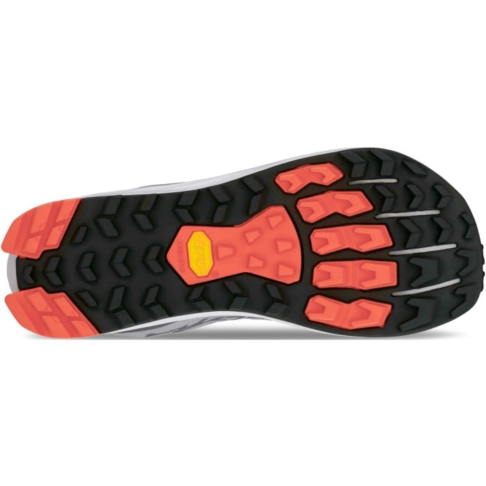Altra Lone Peak 9+ - Womens Trail Running Shoes - Gray/Orange - image 4