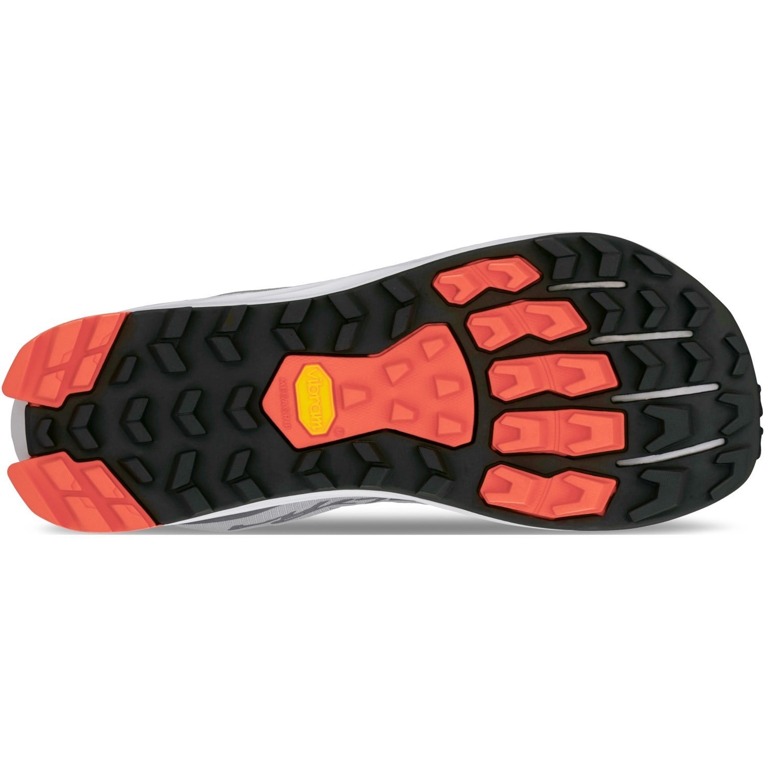 Altra Lone Peak 9+ - Womens Trail Running Shoes - Gray/Orange - image 4