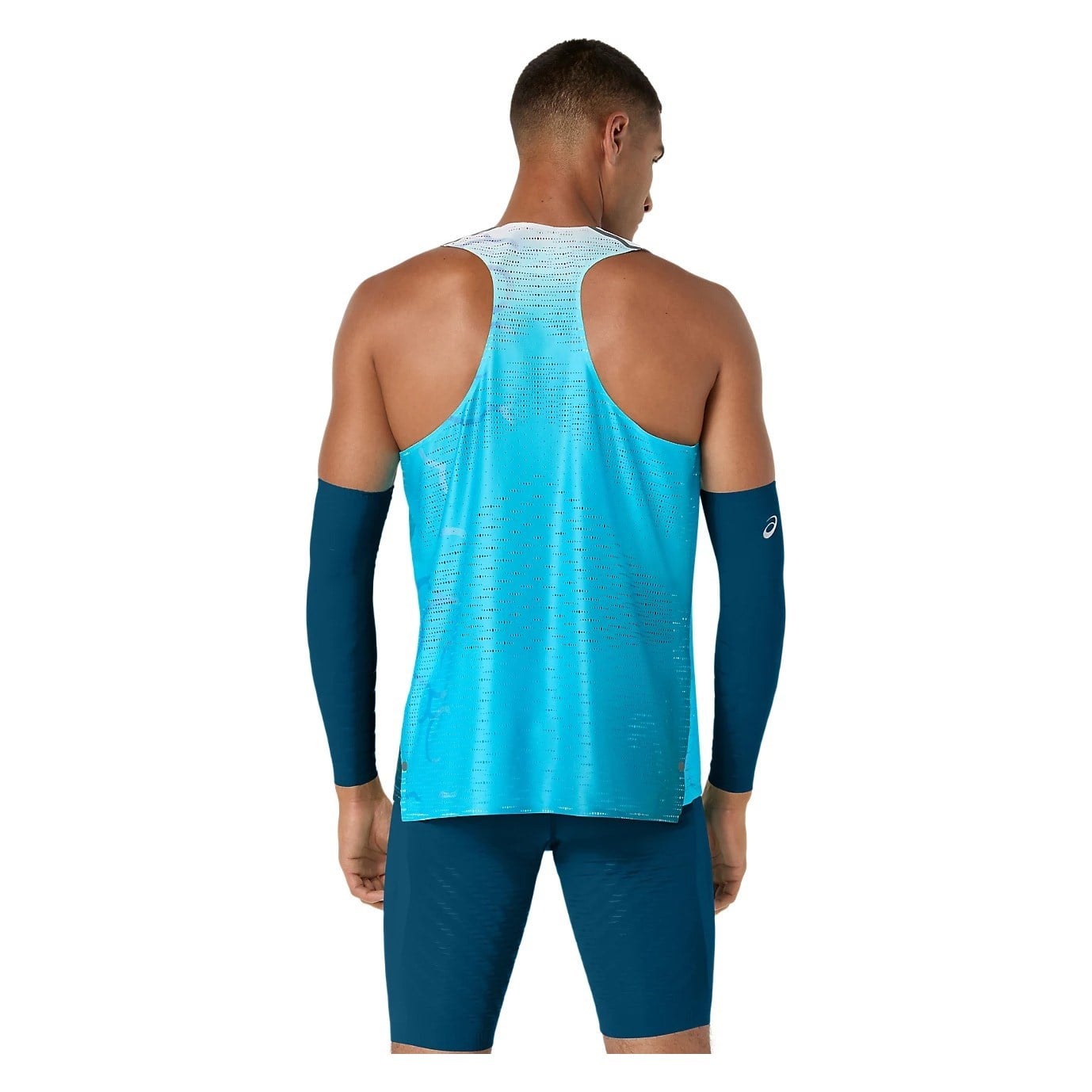 Asics Mens Metaspeed Singlet - Aquarium - image 2