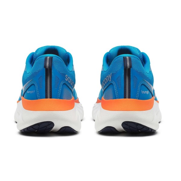 Saucony Triumph 22 - Mens Running Shoes - VIziBlue/Pepper