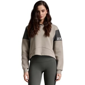 2XU Womens Form Spliced Crop Hoodie