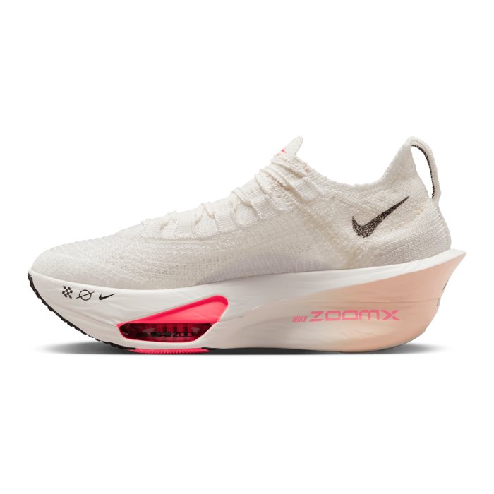 Nike Air Zoom Alphafly 3 - Womens Racing Shoes - Sail/Black/Crimson Tint/Guava Ice
