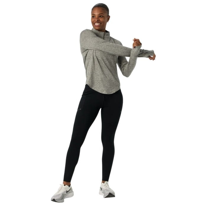 Nike Dri-Fit Swift Womens UV Quarter Zip - Sail/Reflective Silver