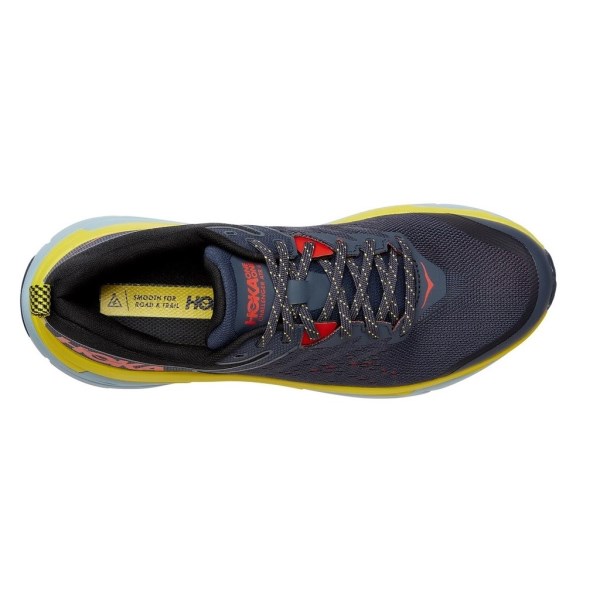 Hoka Challenger ATR 6 - Mens Trail Running Shoes - Ombre/Blue/Green Sheen