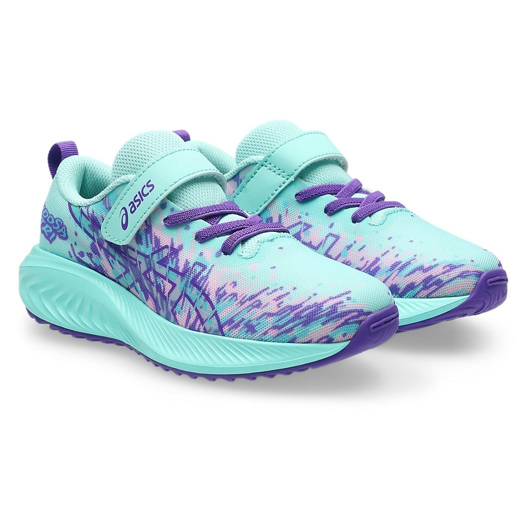 Asics Gel Noosa Tri 16 PS - Kids Running Shoes - Illuminate Mint/Radiant Amethyst - image 2