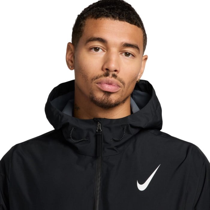 Nike Aeroswift Storm-Fit Aerogami Mens Running Jacket - Black/Summit White
