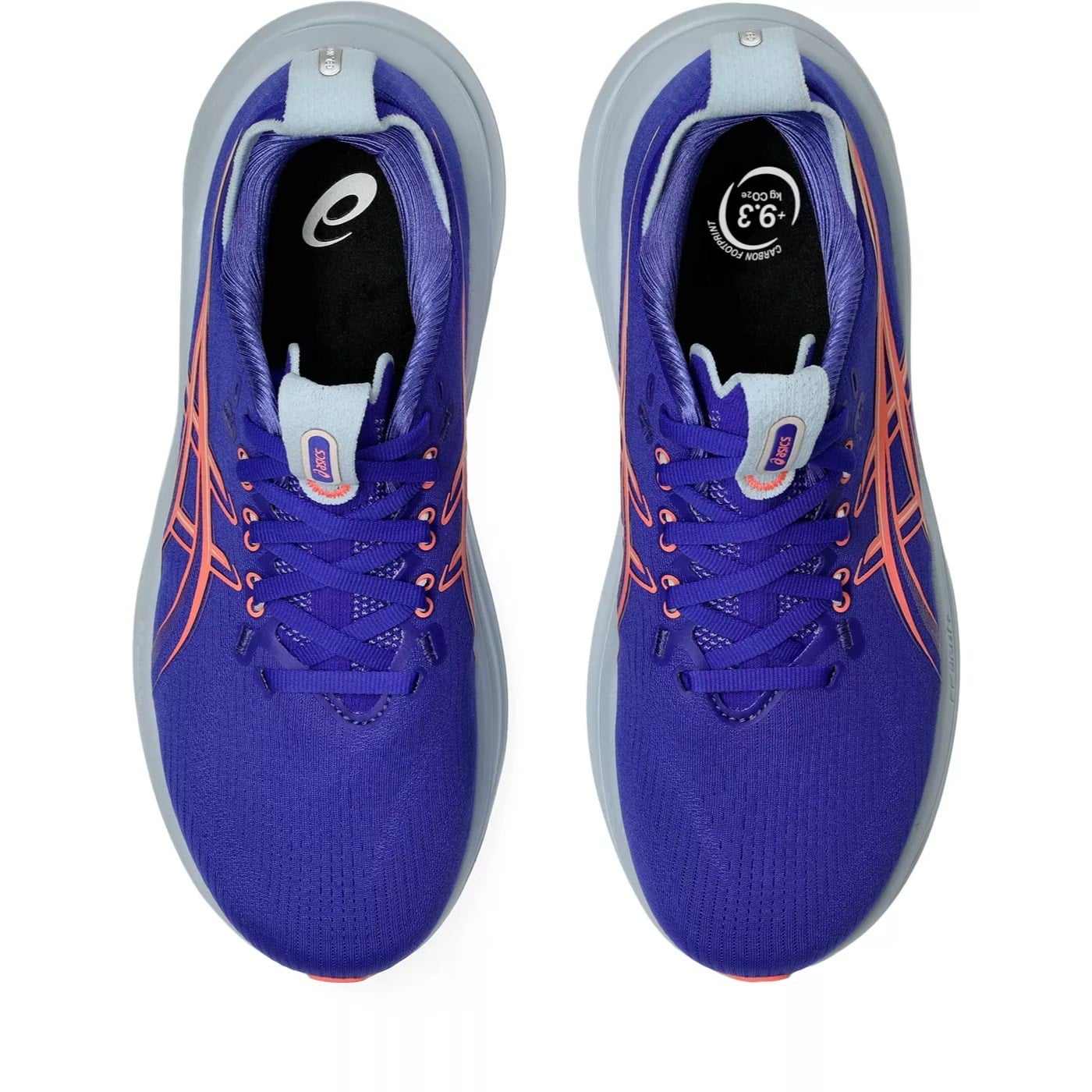 Asics Gel Nimbus 28 - Womens Running Shoes - Cobalt Burst/Sun Coral