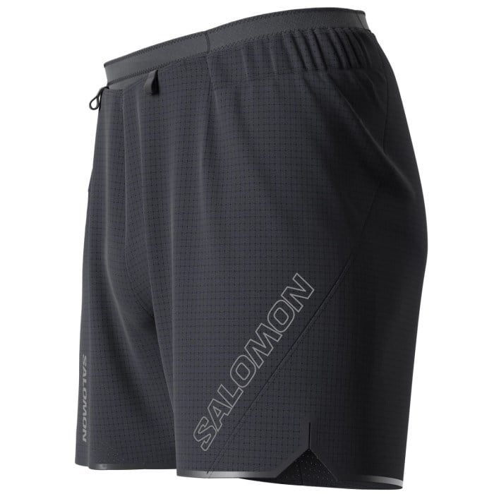 Salomon Sense Aero 5 Inch Mens Running Shorts - Deep Black