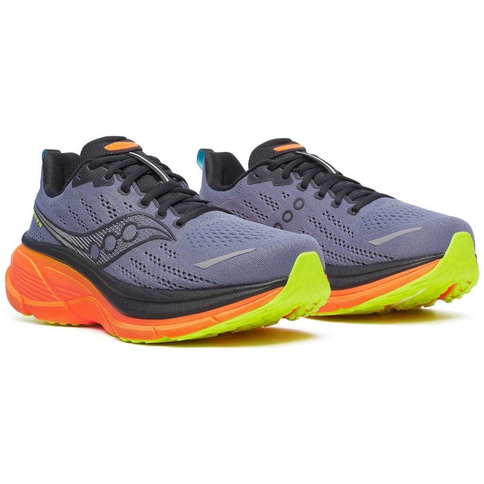 Saucony Hurricane 25 - Mens Running Shoes - Shadow/Vizi