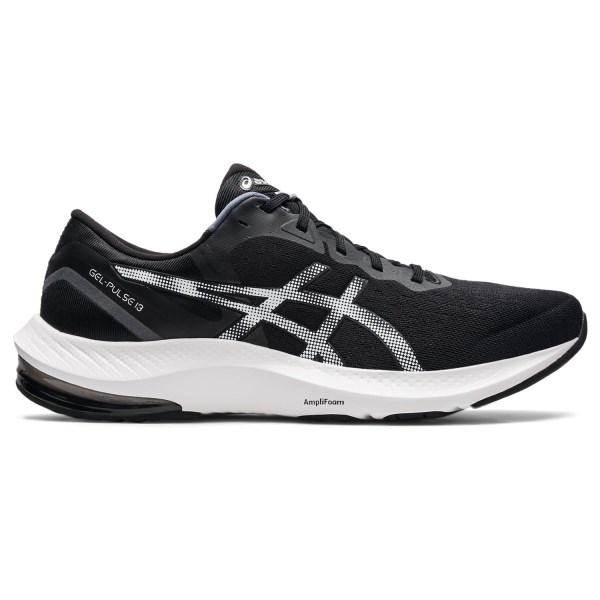 Asics Gel Pulse 13 - Mens Running Shoes - Black/White