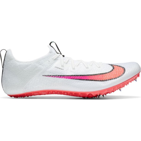 Nike Zoom Superfly Elite 2 - Unisex Sprint Spikes - White/Flash Crimson/Black/Hyper Jade
