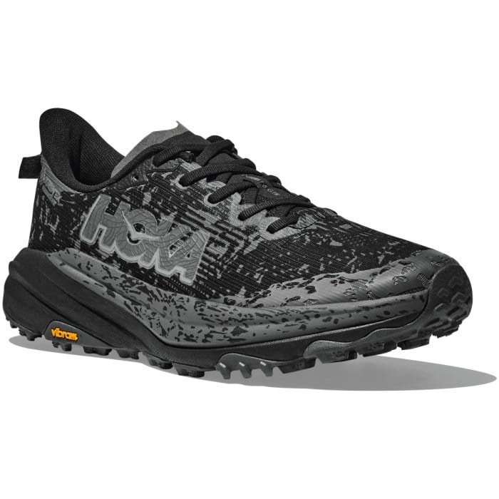 Hoka Speedgoat 6 GTX - Mens Trail Running Shoes - Black/Outer Orbit