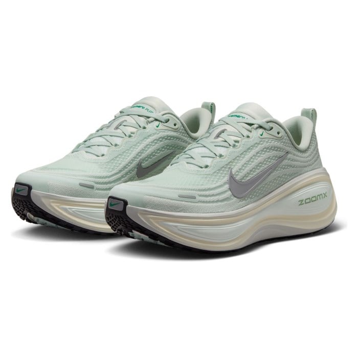 Nike Vomero Plus - Womens Running Shoes - Light Silver/Metallic Silver