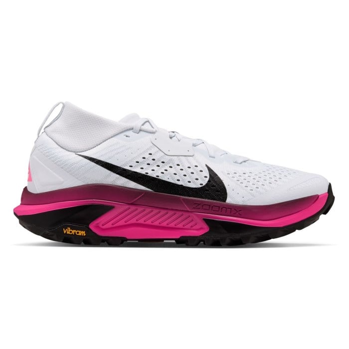 Nike ACG Zegama - Mens Trail Running Shoes - Pure Platinum/Black/Hyper Pink