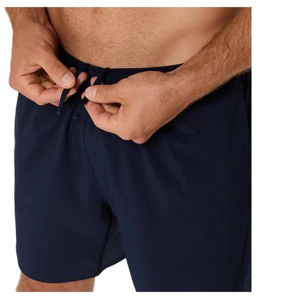 Asics Silver 7inch Shorts - Mens Running Shorts - Midnight