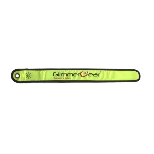 Glimmer Gear LED High Visibility Slap Band - Green