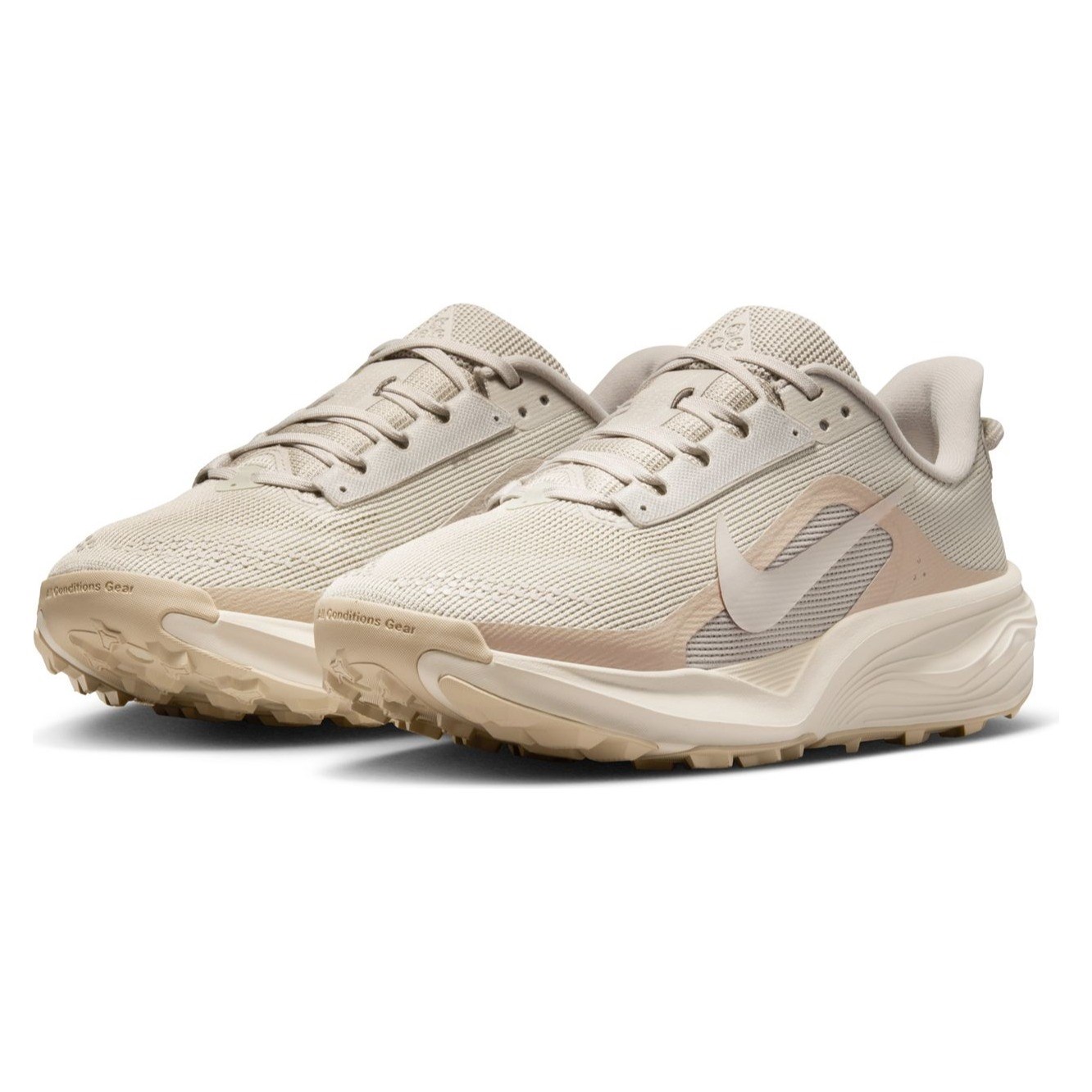Nike ACG Pegasus Trail - Womens Trail Running Shoes - Cream II/Cream II/Light Orewood Brown - image 6