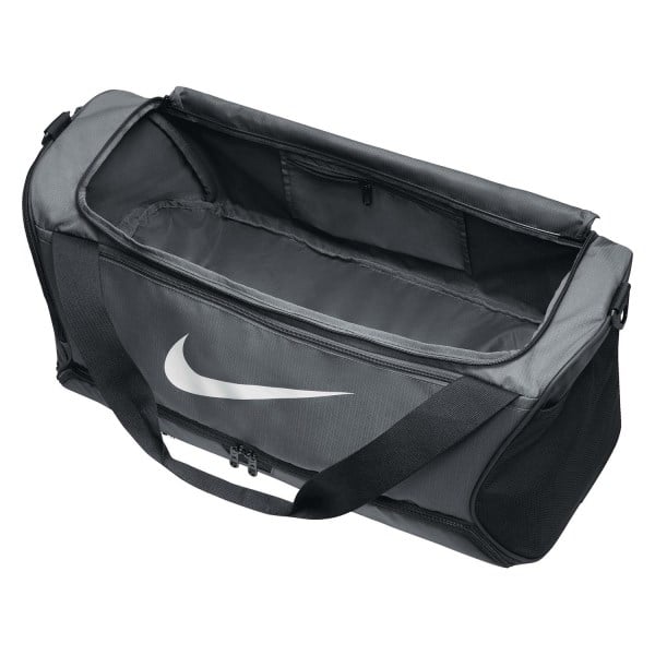 Nike Brasilia 9.5 Medium Training Duffel Bag - Iron Grey/Black