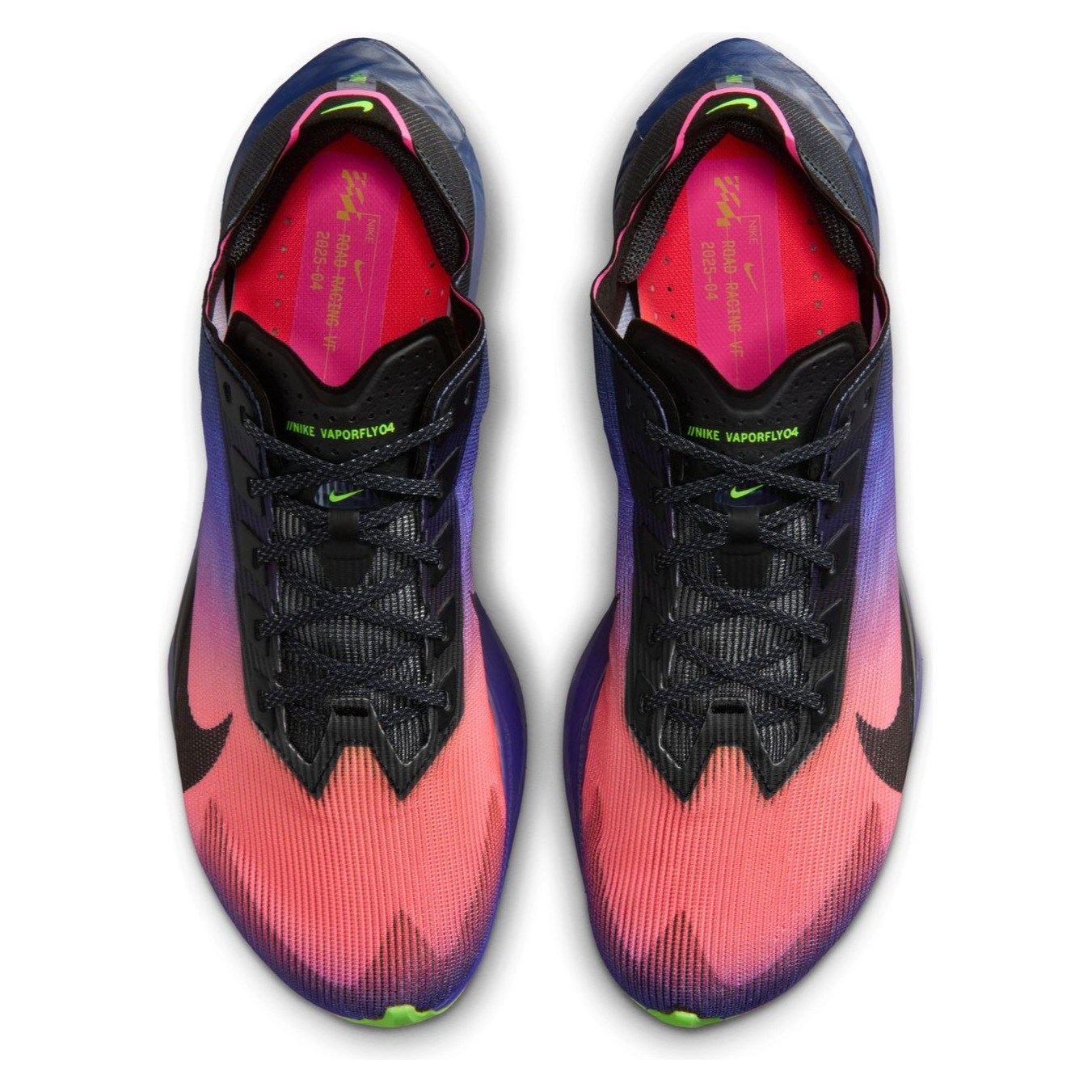 Nike ZoomX Vaporfly 4 - Womens Racing Shoes - Dark Obsidian/Black/Purple Dynasty