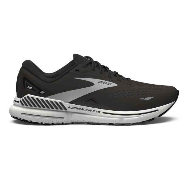 Brooks Adrenaline GTS 23 - Mens Running Shoes - Black/White