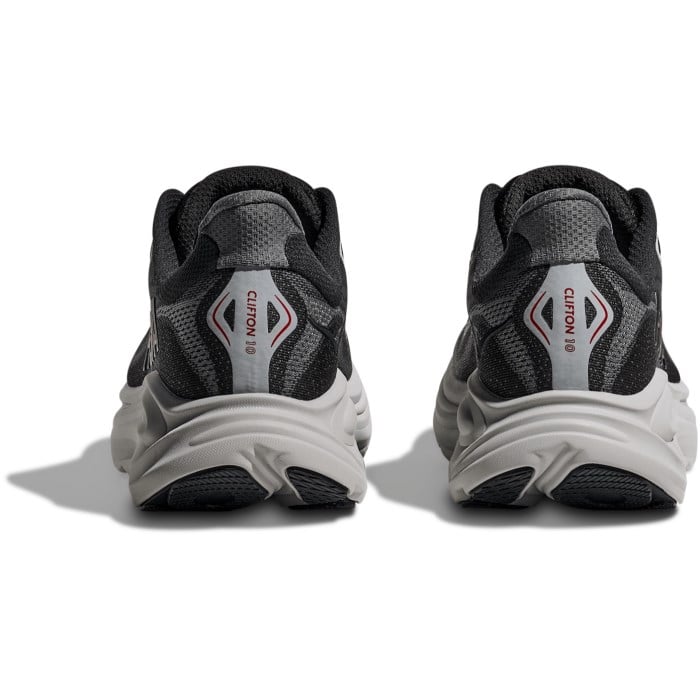 Hoka Clifton 10 - Mens Running Shoes - Carbon Black/Satellite Grey