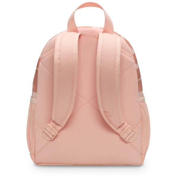 Nike Brasilia JDI Kids Mini Backpack Bag - Washed Coral/Apricot Agate/Summit White