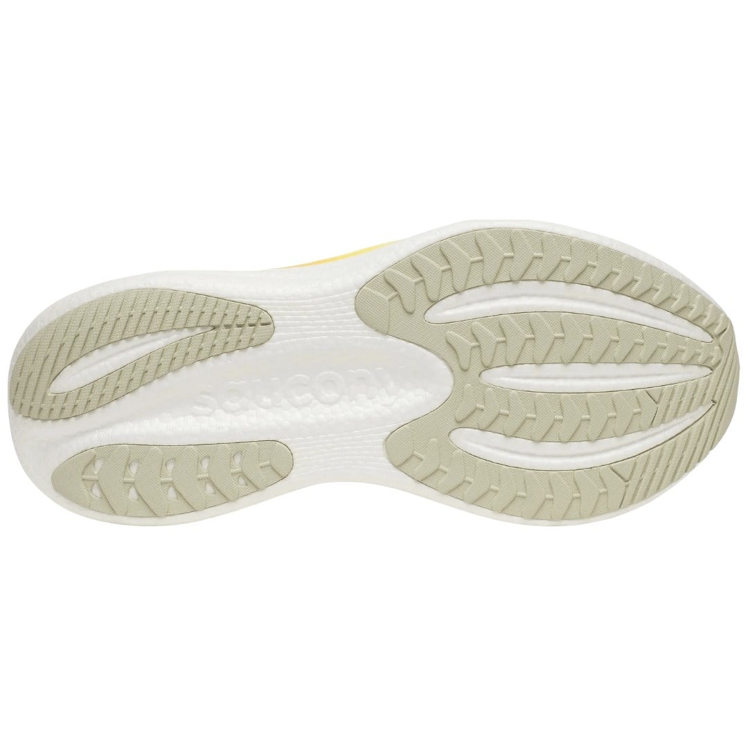 Saucony Triumph 23 - Mens Running Shoes - Ivory/Fire