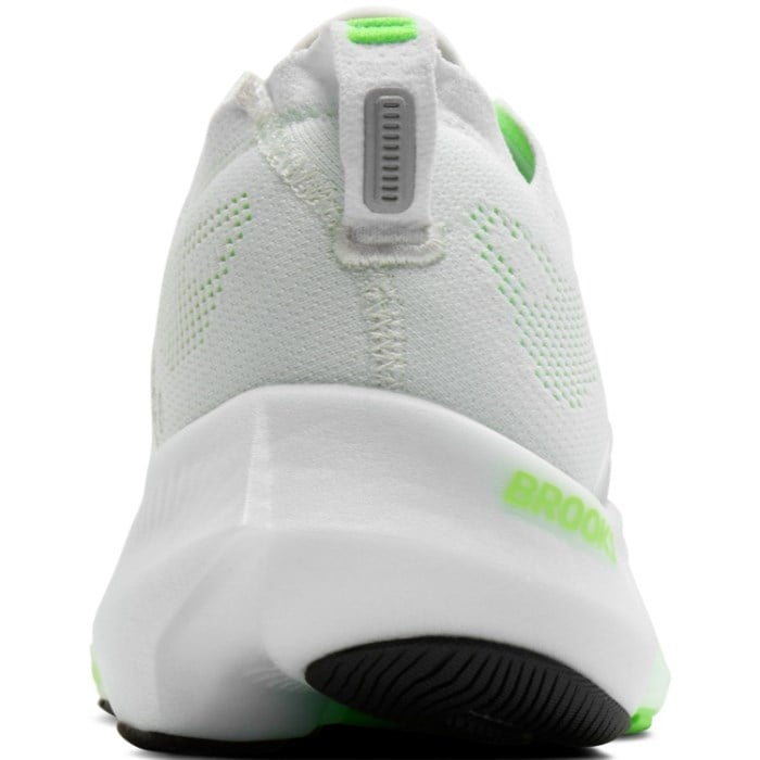 Brooks Glycerin Flex - Mens Running Shoes - White/Green Gecko/Phantom