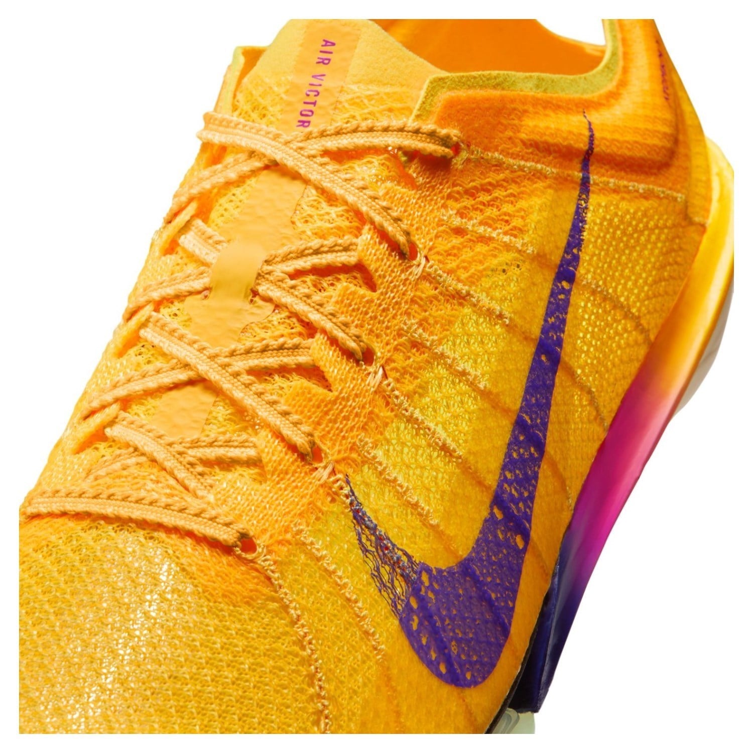 Nike Victory 2 - Unisex Mid Distance Track Spikes - Citron Pulse/Indigo Burst/Volt Ice