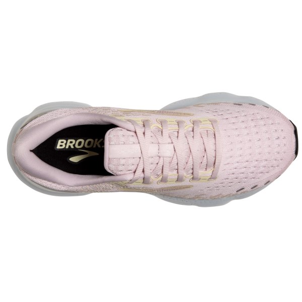 Brooks Glycerin 20 - Womens Running Shoes - Pink/Yellow/White